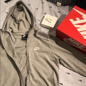 Grey Nike Hoodie
